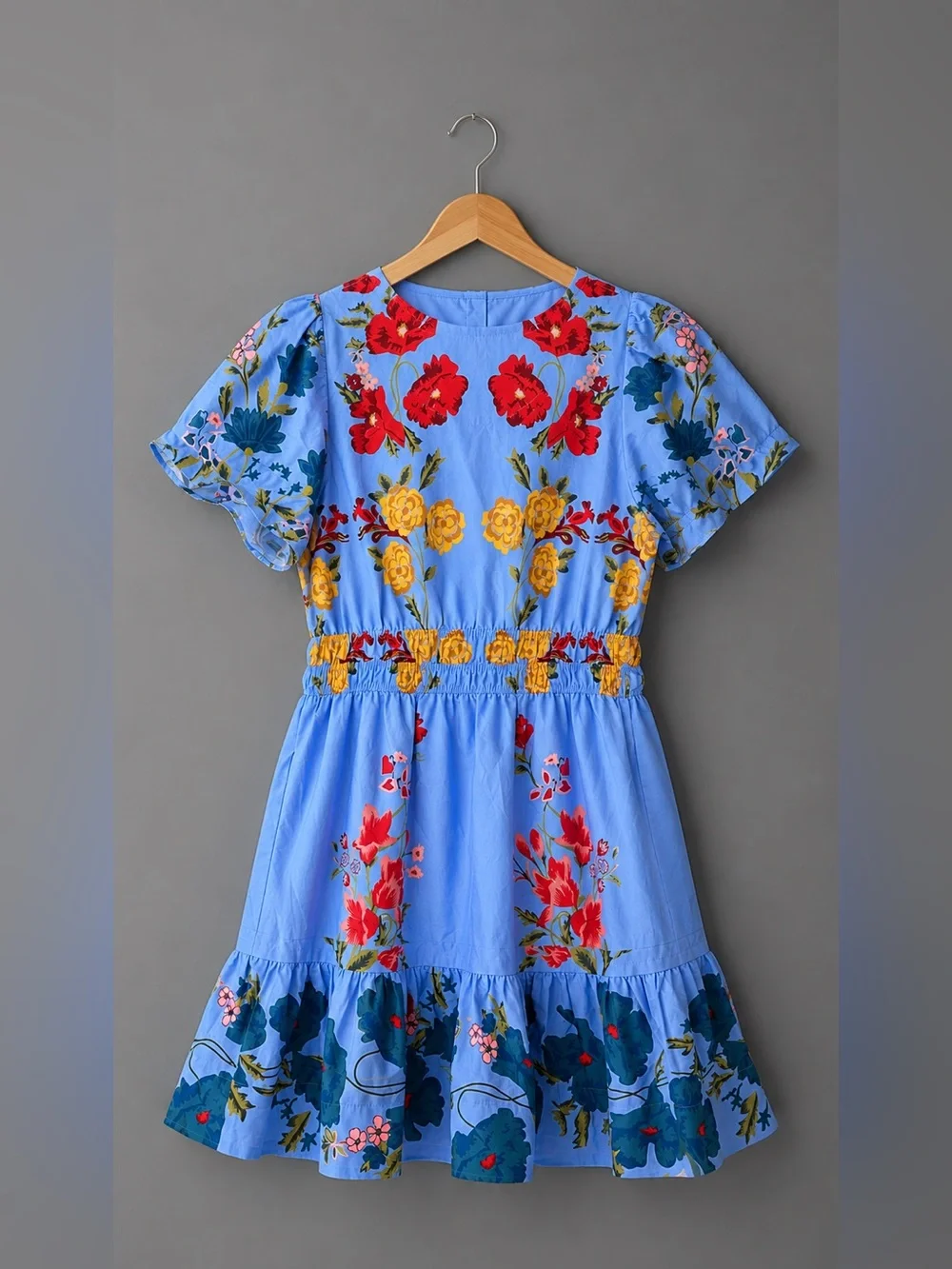 Anthropologie Floral somerset mini Dress - Picture 4 of 4